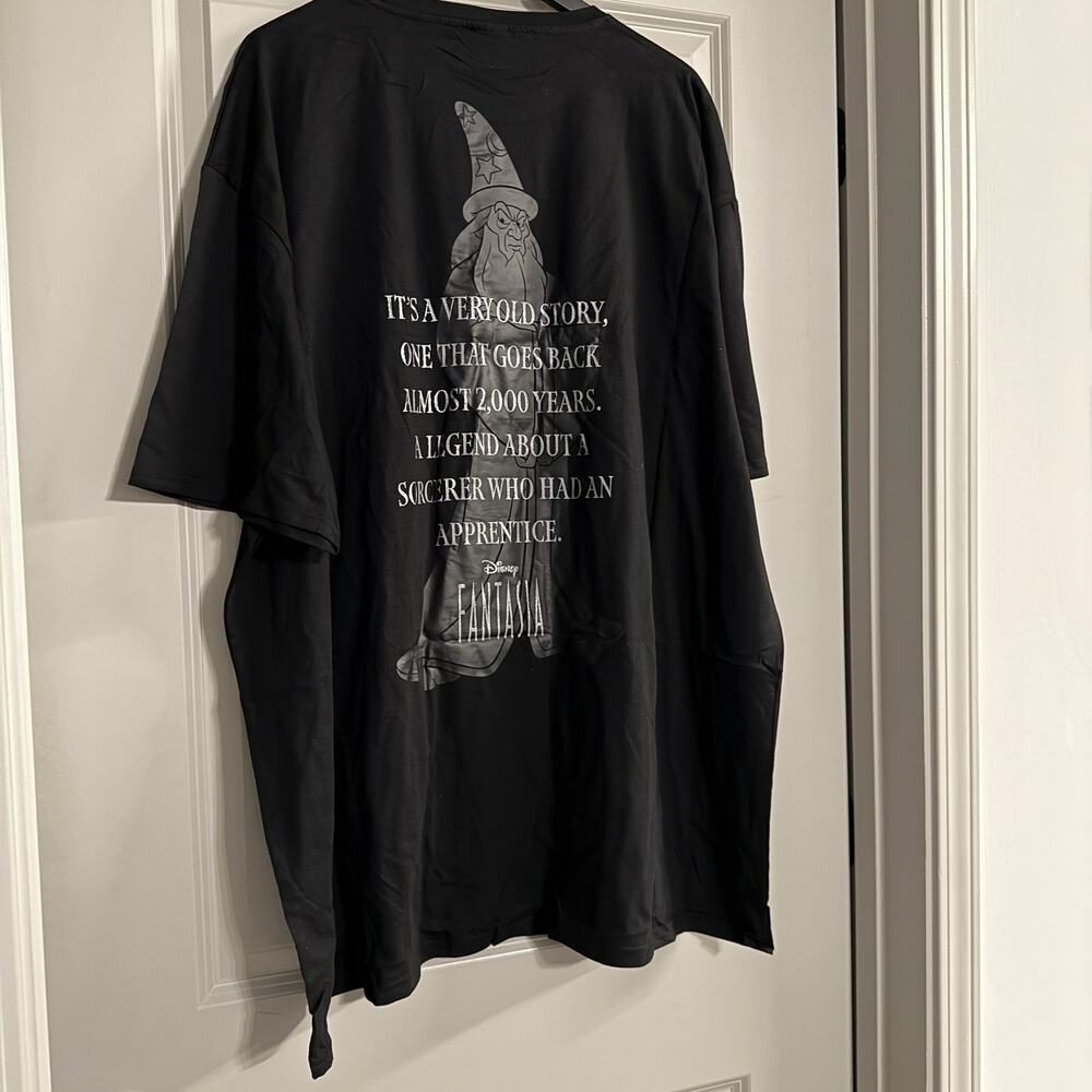 Cakeworthy Disney Fantasia Sorcerers Apprentice Oversized Shirt Dress Plus 3X - Picture 4 of 9